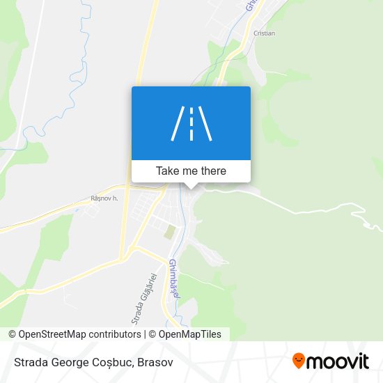 Strada George Coșbuc map