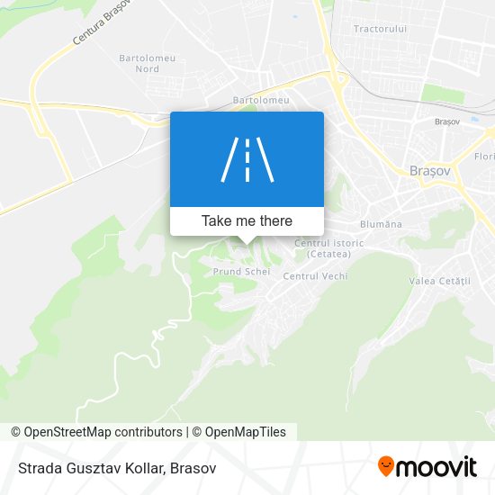 Strada Gusztav Kollar map