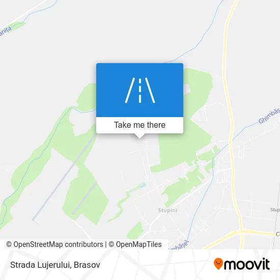 Strada Lujerului map
