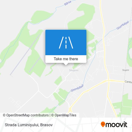 Strada Luminișului map