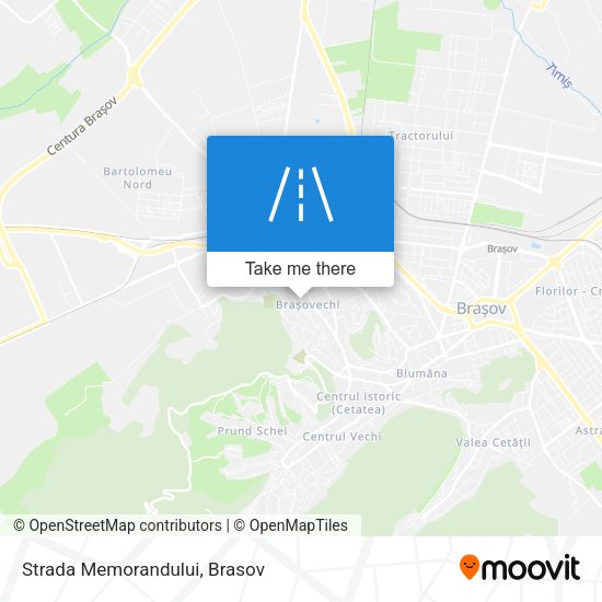 Strada Memorandului map