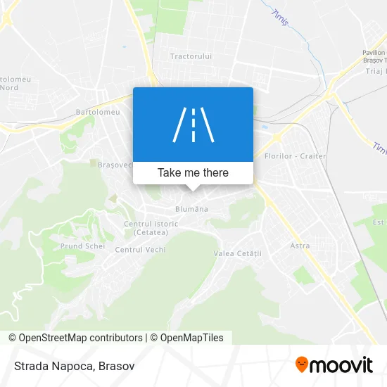 Strada Napoca map