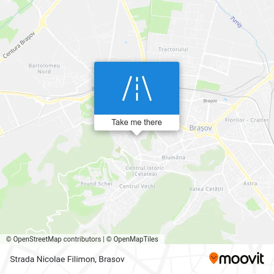 Strada Nicolae Filimon map
