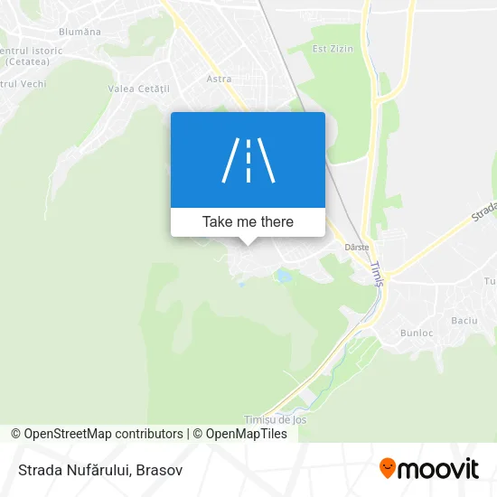 Strada Nufărului map