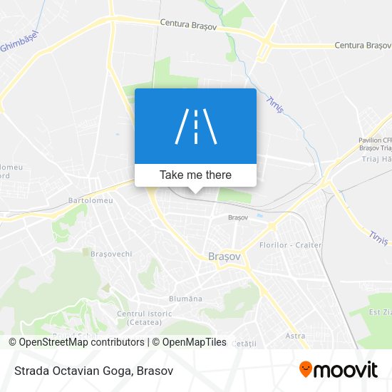 Strada Octavian Goga map