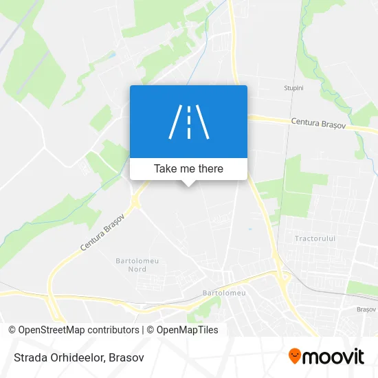 Strada Orhideelor map