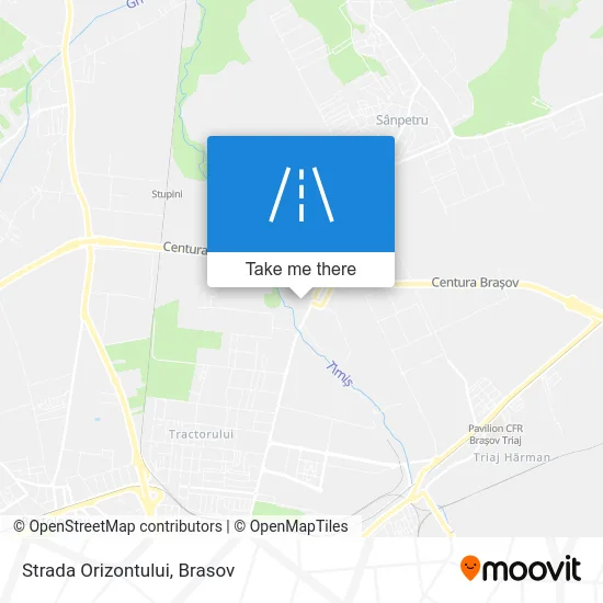 Strada Orizontului map