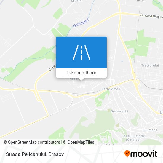 Strada Pelicanului map