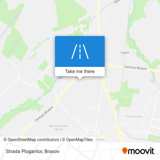 Strada Plugarilor map