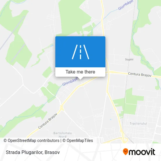Strada Plugarilor map