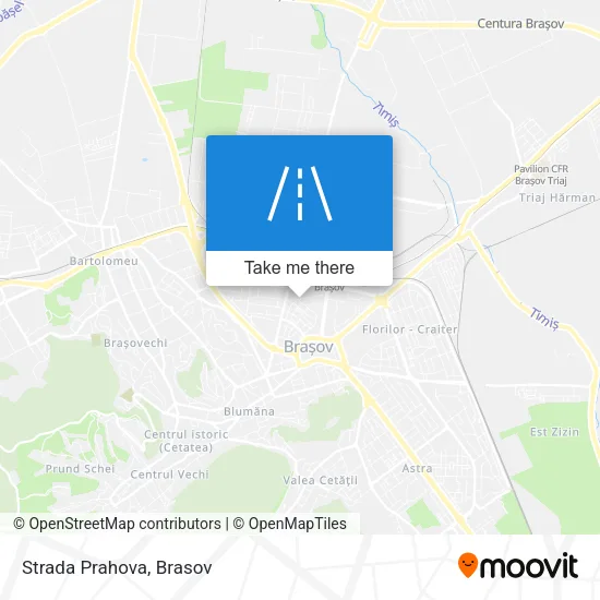 Strada Prahova map