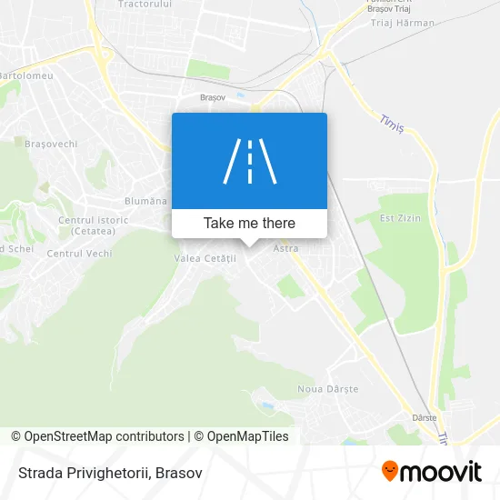 Strada Privighetorii map