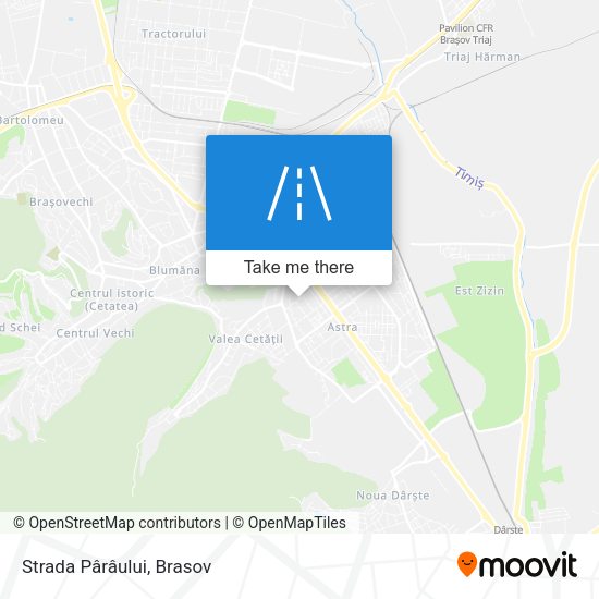 Strada Pârâului map