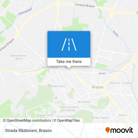 Strada Războieni map