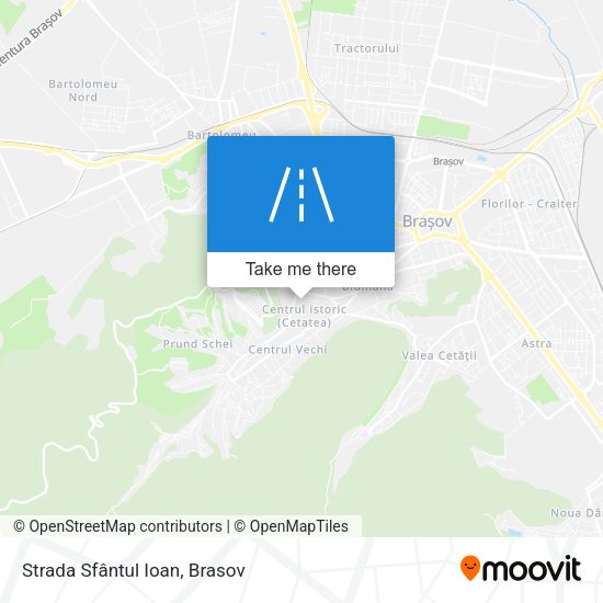 Strada Sfântul Ioan map