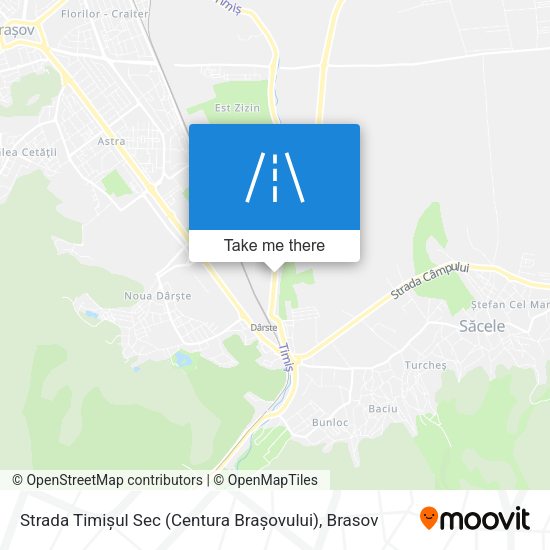 Strada Timișul Sec (Centura Brașovului) map