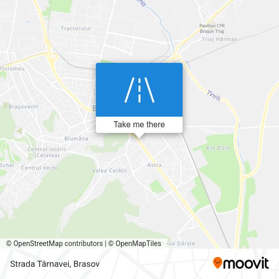 Strada Târnavei map