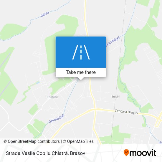 Strada Vasile Copilu Chiatră map