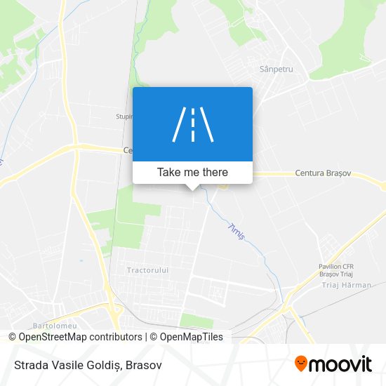 Strada Vasile Goldiș map
