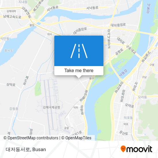 대저동서로 map