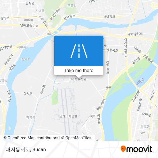 대저동서로 map