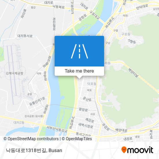 낙동대로1318번길 map