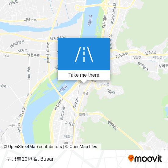 구남로20번길 map