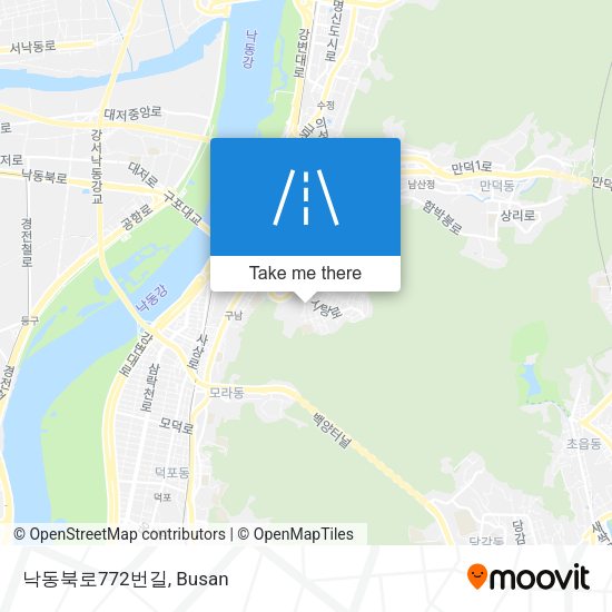 낙동북로772번길 map
