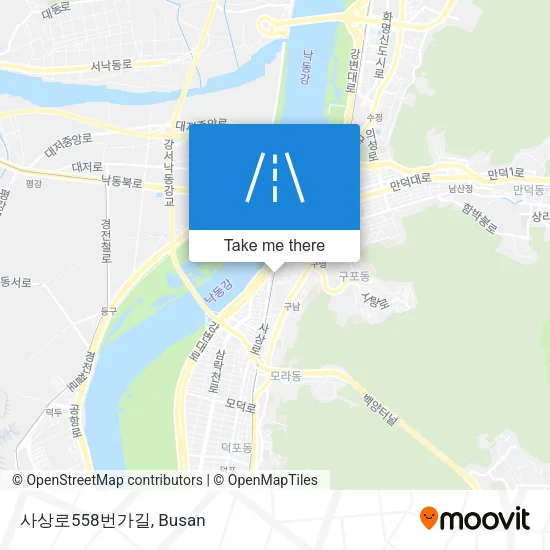 사상로558번가길 map