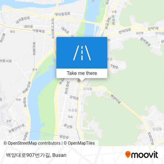 백양대로907번가길 map