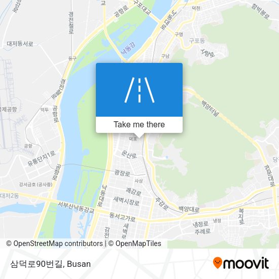 삼덕로90번길 map