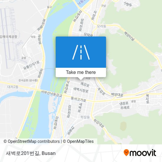 새벽로201번길 map
