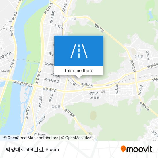 백양대로504번길 map