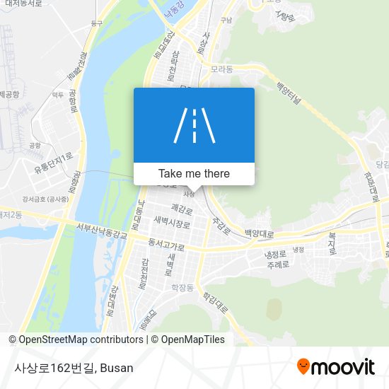 사상로162번길 map
