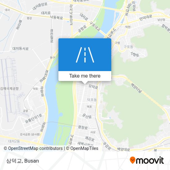 삼덕교 map