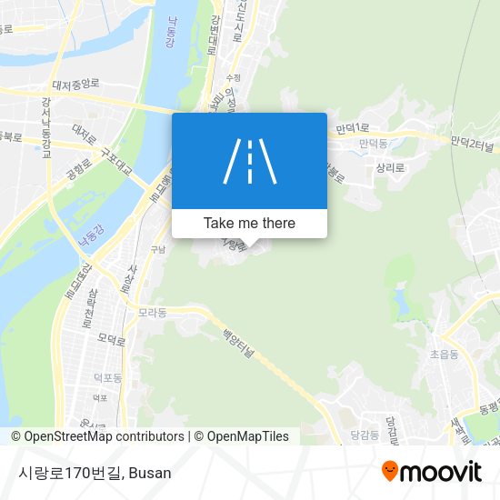 시랑로170번길 map