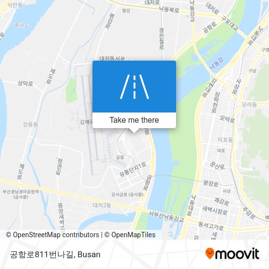 공항로811번나길 map