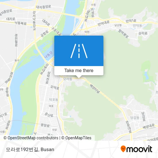 모라로192번길 map