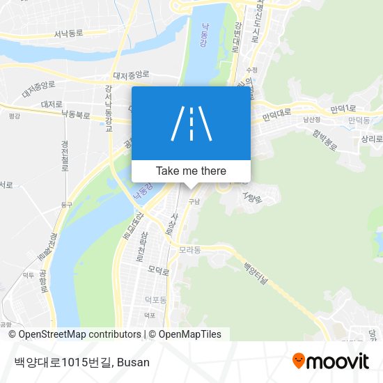 백양대로1015번길 map