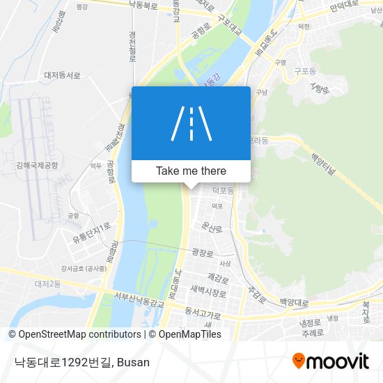 낙동대로1292번길 map