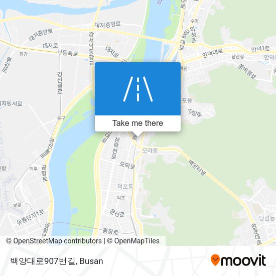 백양대로907번길 map
