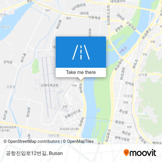 공항진입로12번길 map