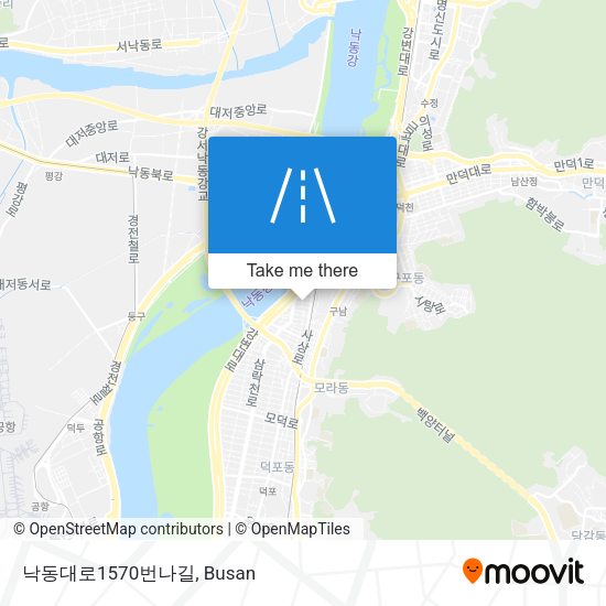 낙동대로1570번나길 map