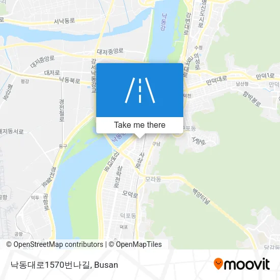낙동대로1570번나길 map