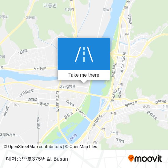 대저중앙로375번길 map