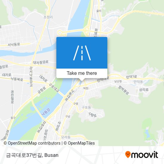 금곡대로37번길 map