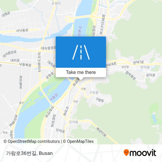 가람로36번길 map