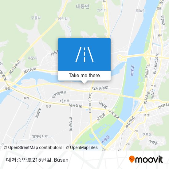 대저중앙로215번길 map
