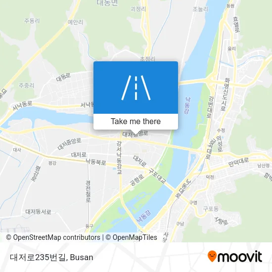 대저로235번길 map