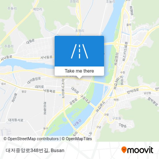 대저중앙로348번길 map